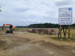 Radweg Dreetz-Neustadt - Entstehung und Einweihung